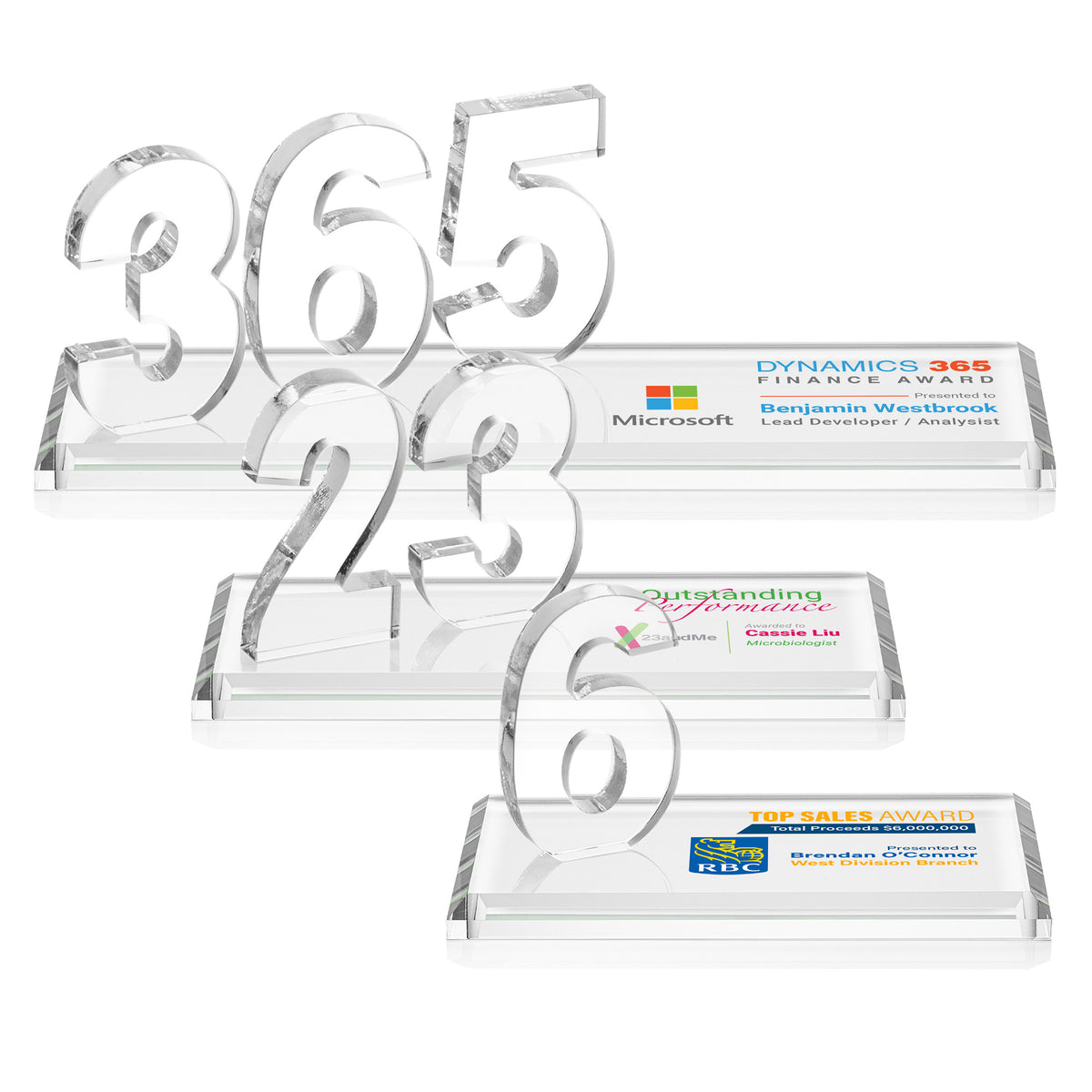 Northam Milestone VividPrint ™ Award - Clear