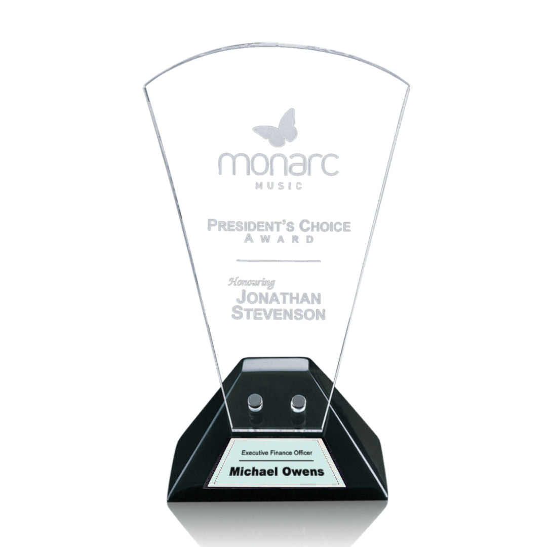 Carlyle Starfire Crystal Crescent Award