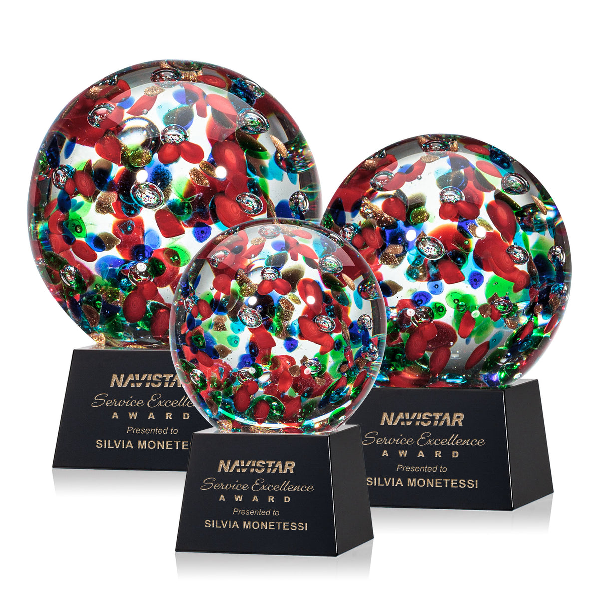 Fantasia Award on Robson Base - Black