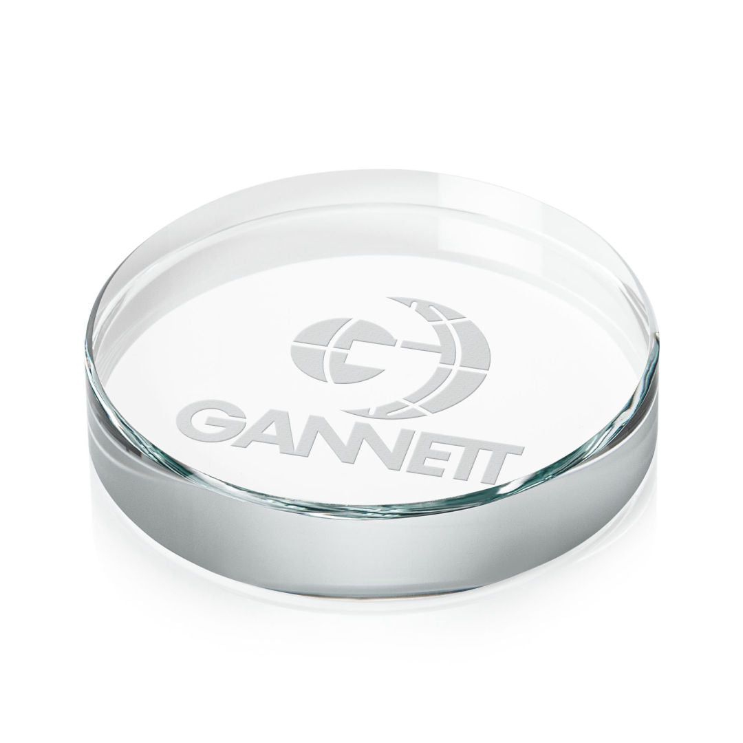 Barrie Paperweight – Starfire Crystal