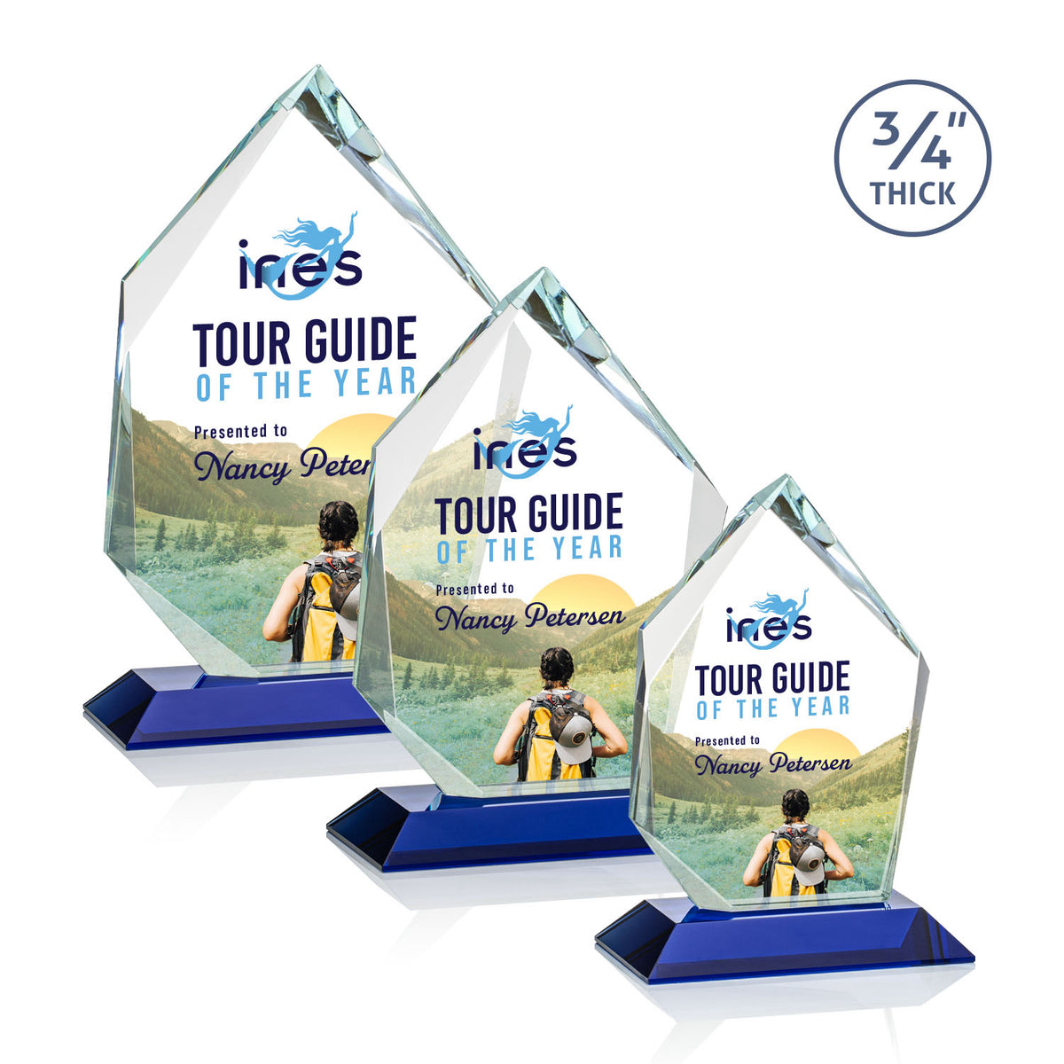 Deerhurst Ice Peak VividPrint™ Award - Blue