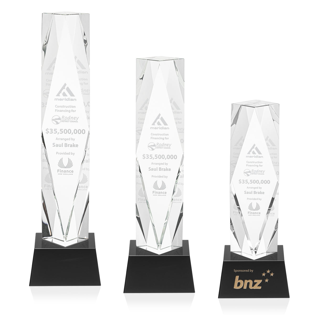 Toscana Award on Base - Black