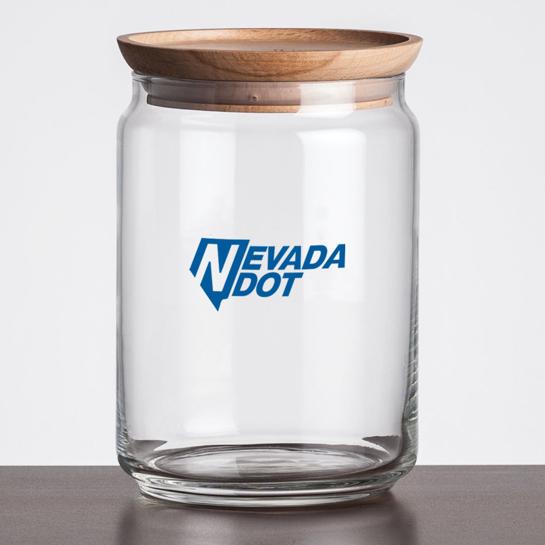 Finch Jar with Wooden Lid – 33 oz