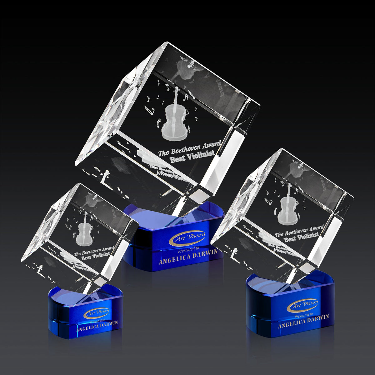 Burrill 3D Award on Paragon Base