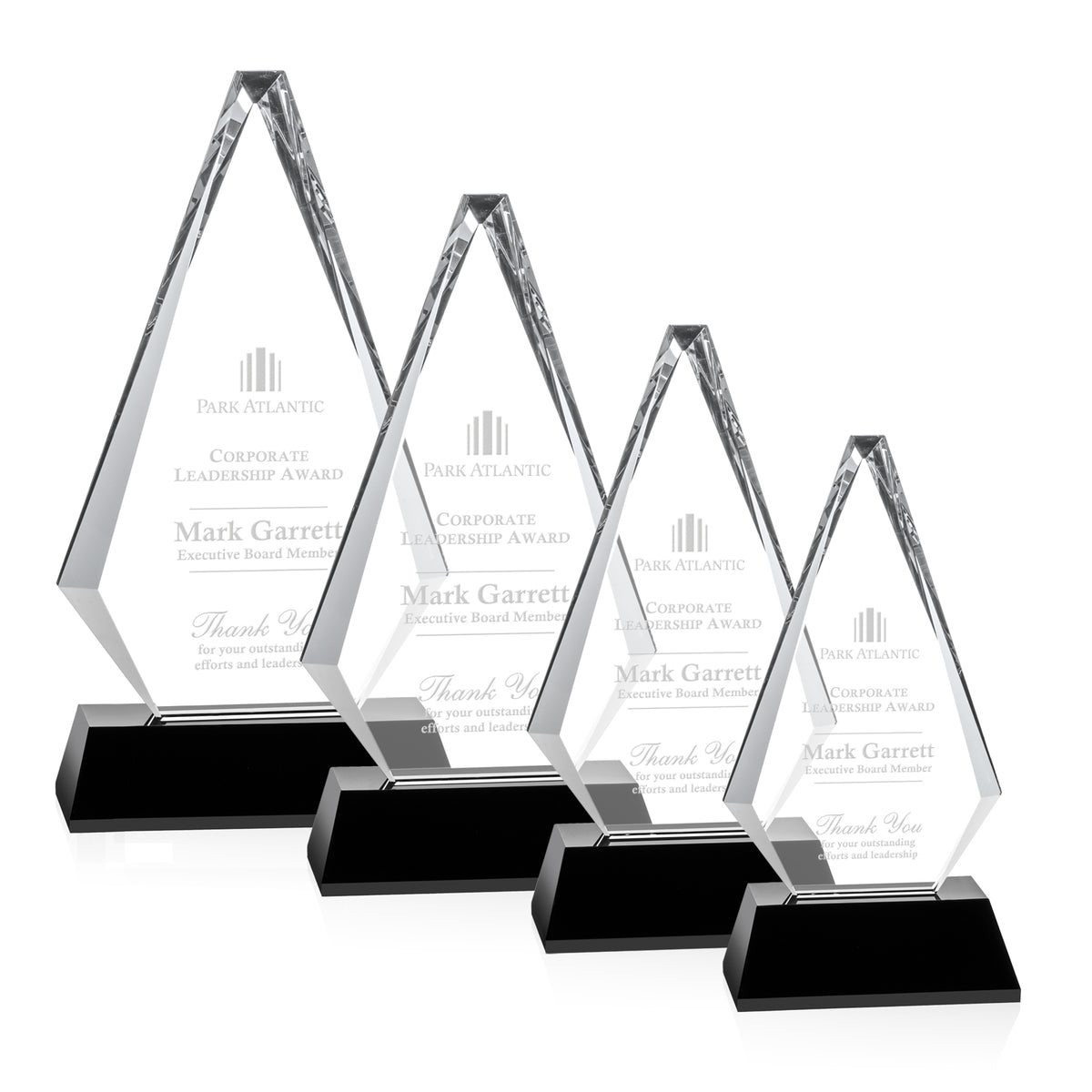 Arcadia Optical Crystal Diamond Award