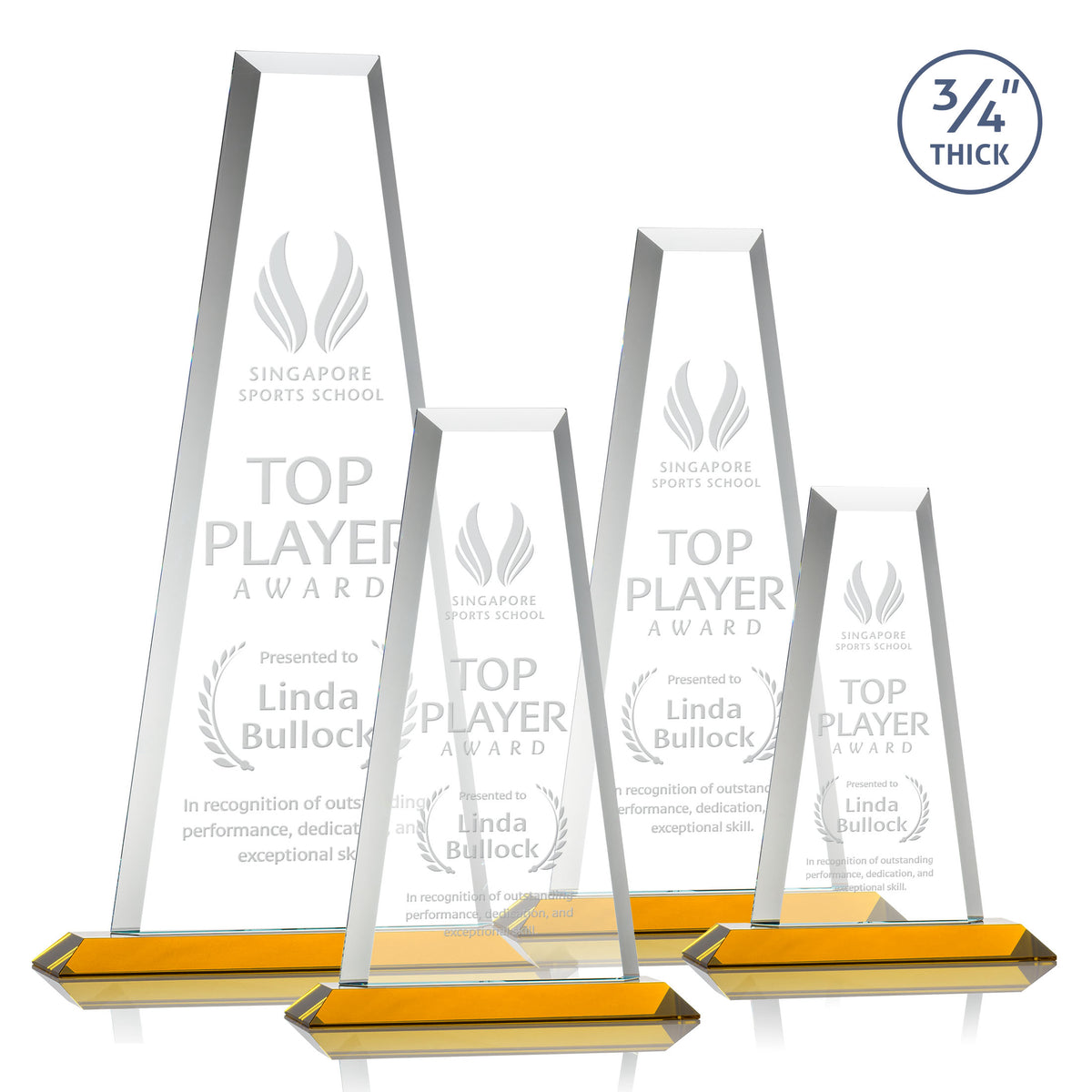 Imperial Tower Award - Amber