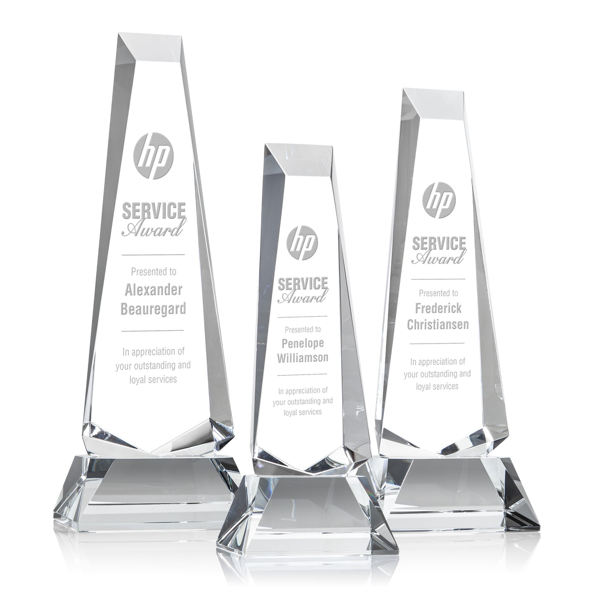 Rustern Obelisk Award on Base