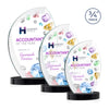 Wichita VividPrint™ Award on Alberton Base