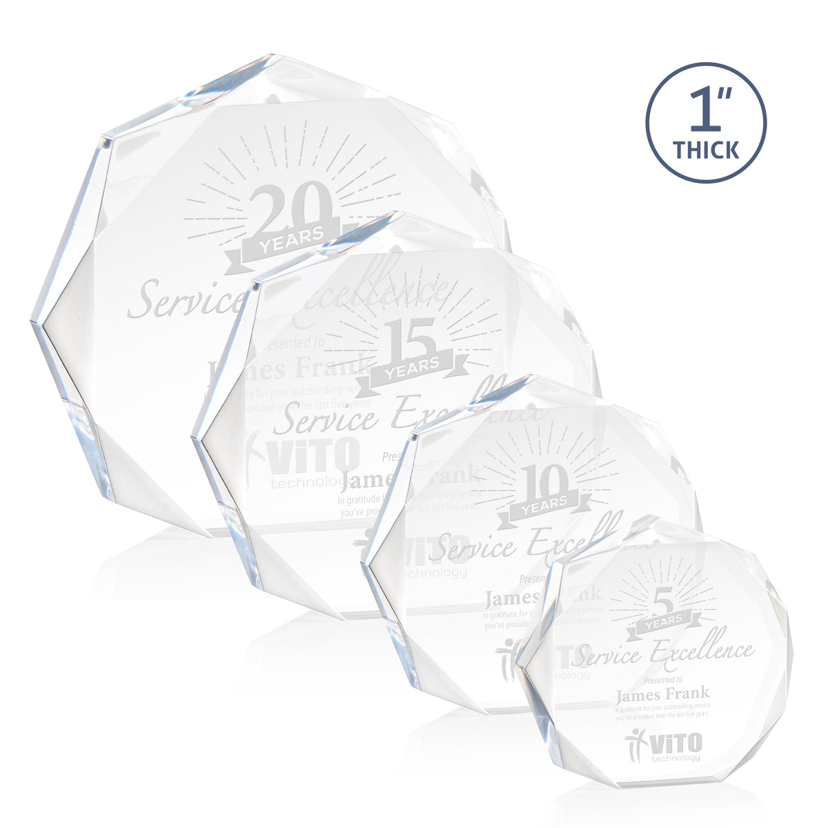 Piedmont Award - Clear
