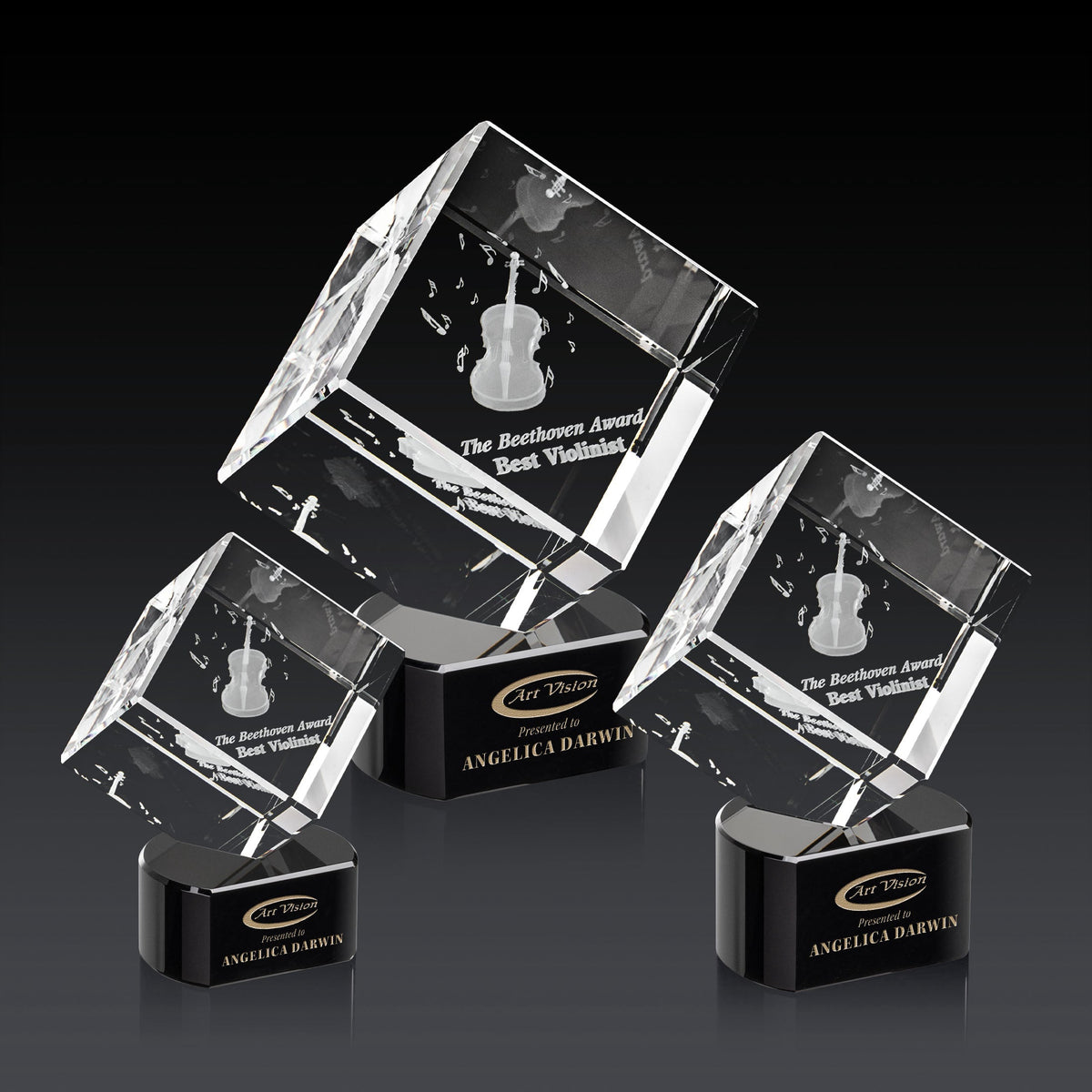 Burrill 3D Award on Paragon Base