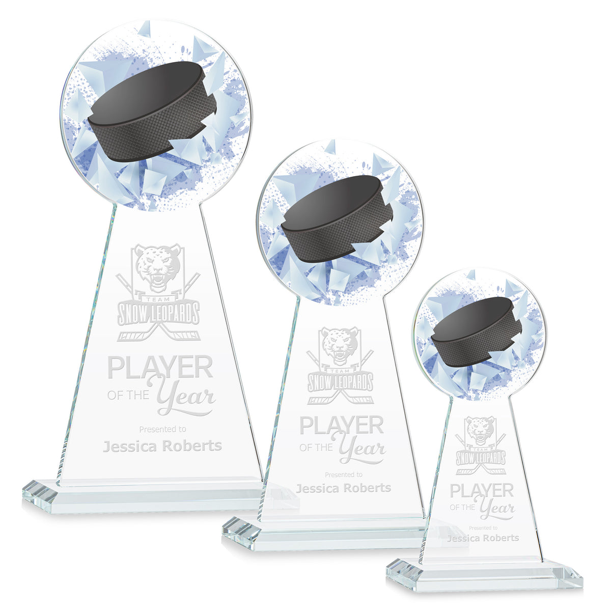 Edenwood Hockey Award - Clear
