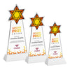 Star of David VividPrint™ Award on Hartford Base