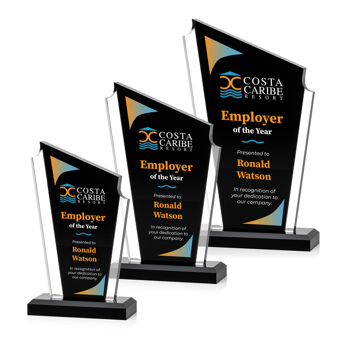 Dunstable VividPrint™ Award - Black