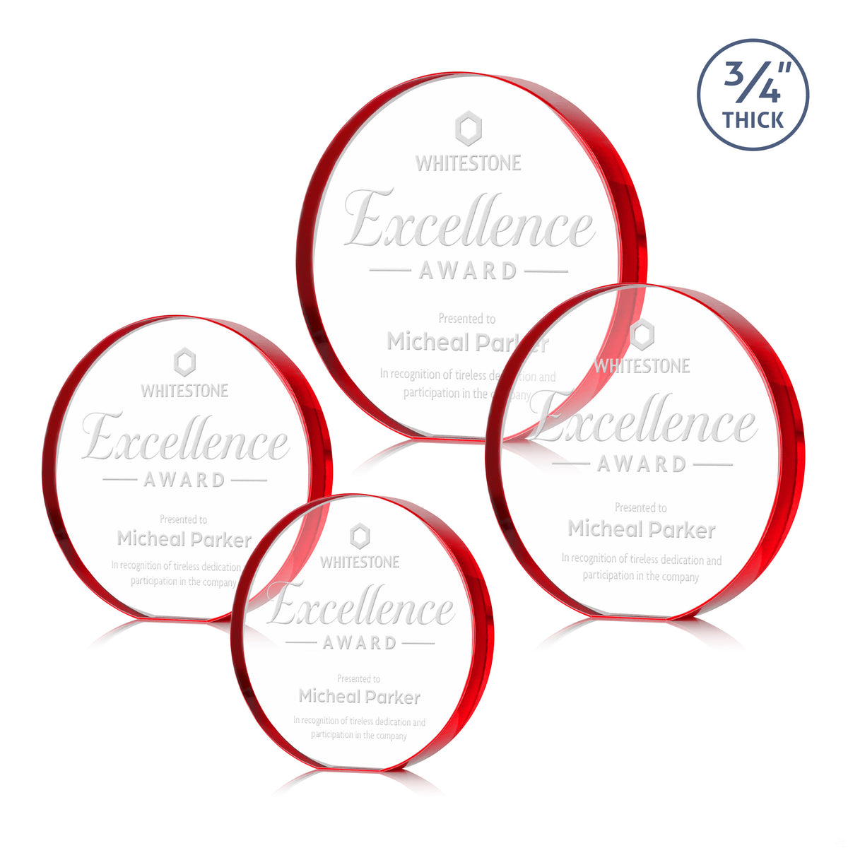 Gainsborough Circle Award - Red