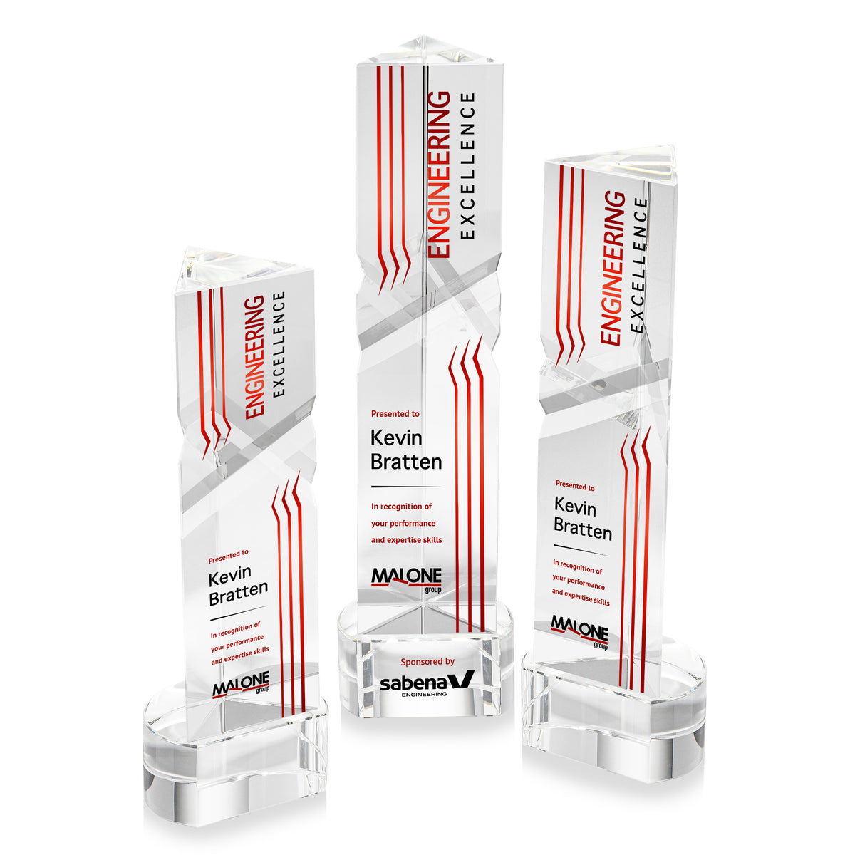 Oakham VividPrint™ Award on Paragon Base