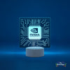 LED Acrylic Sign or Award — Shape and Base Options