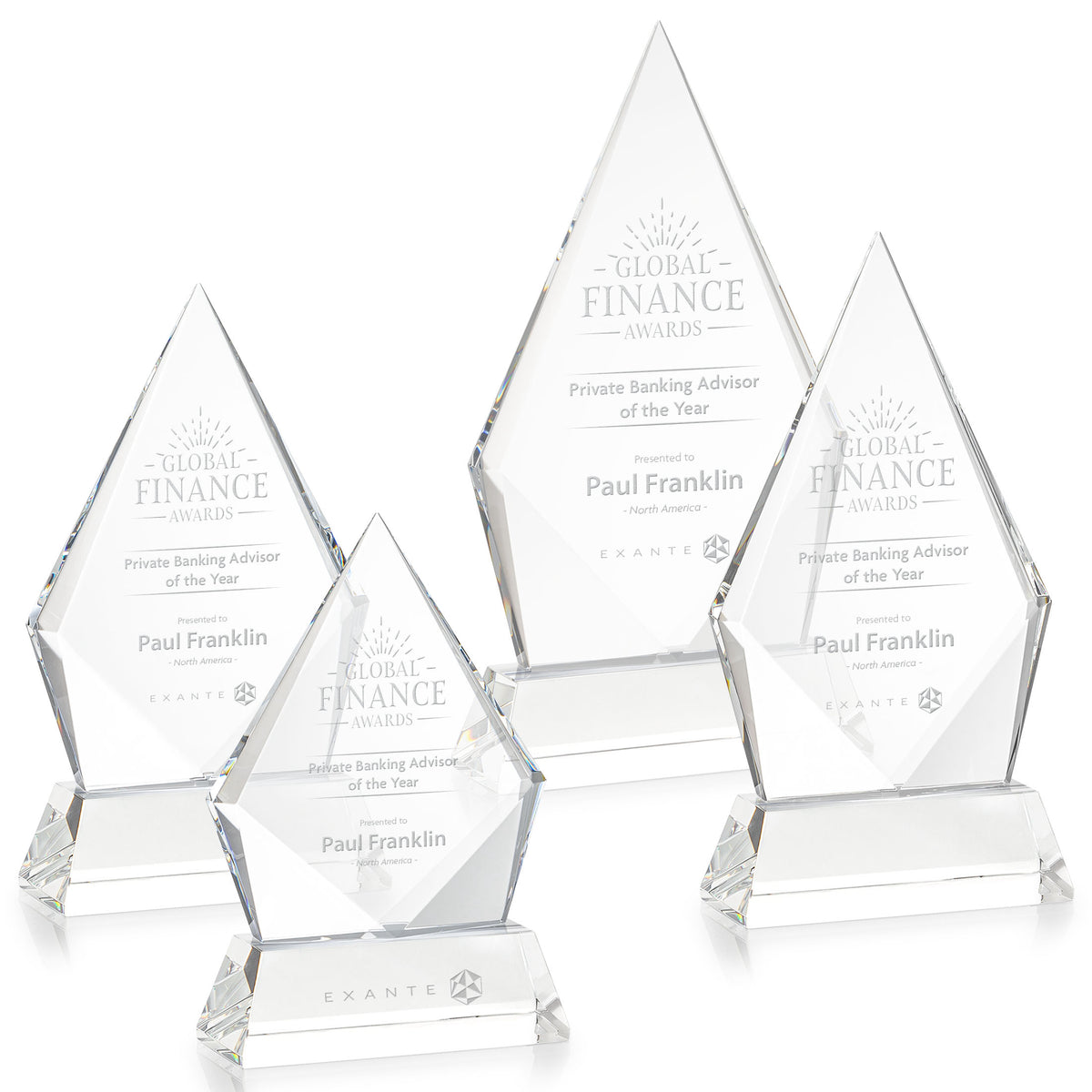 Shelton Award on Newhaven Base - Clear