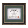 Tuscan Artisan Paper Certificate Framed Award