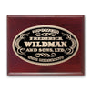 Etch & Oxidized Plaque — Style and Size
