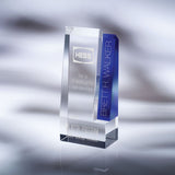 9.25"H x 4.25"W x 2.25"D / Blue