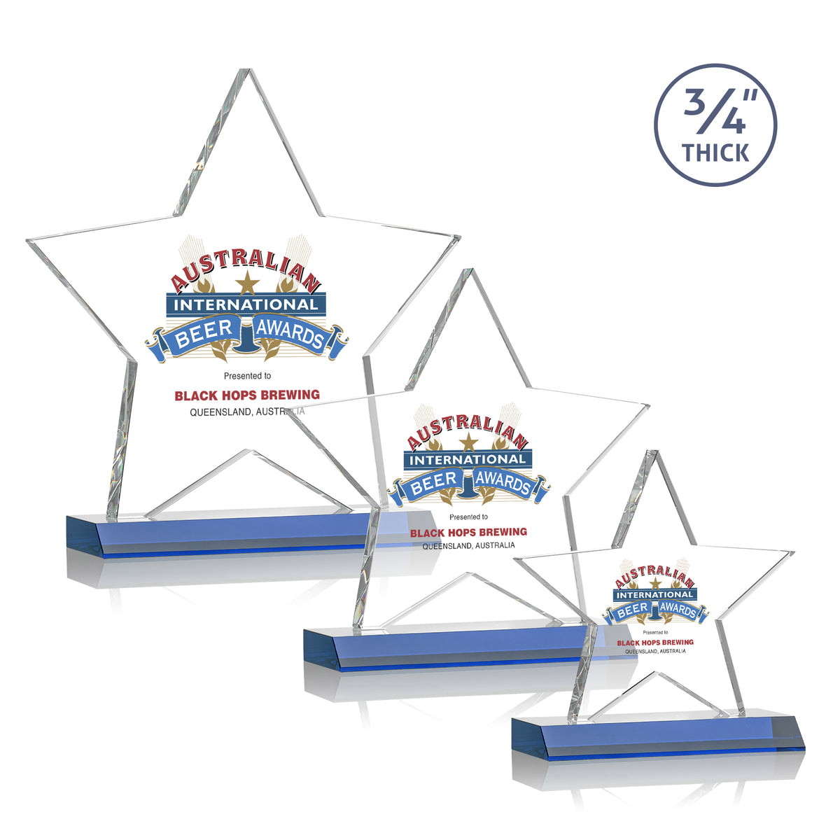 Chippendale VividPrint™ Award - Blue 