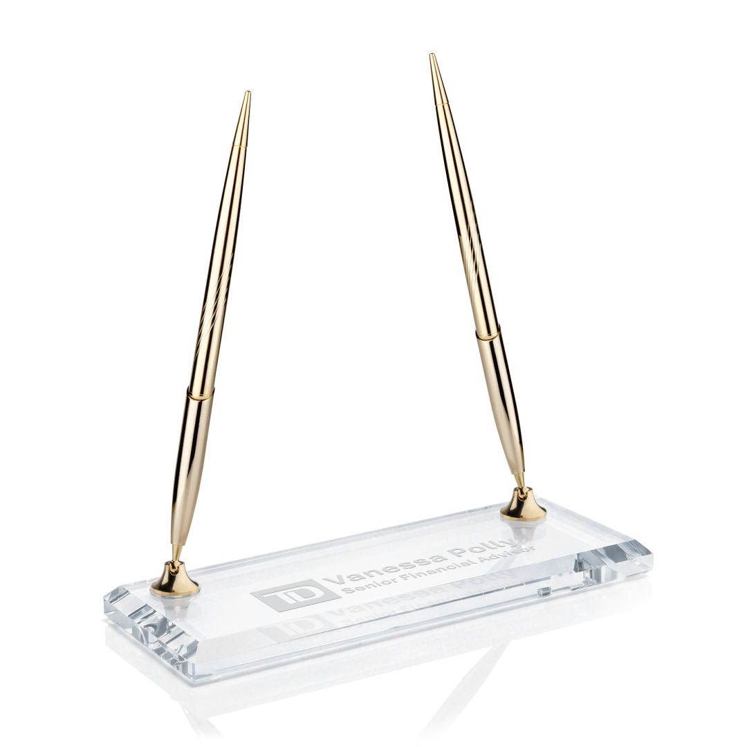 Ashburton Pen Set – Gold