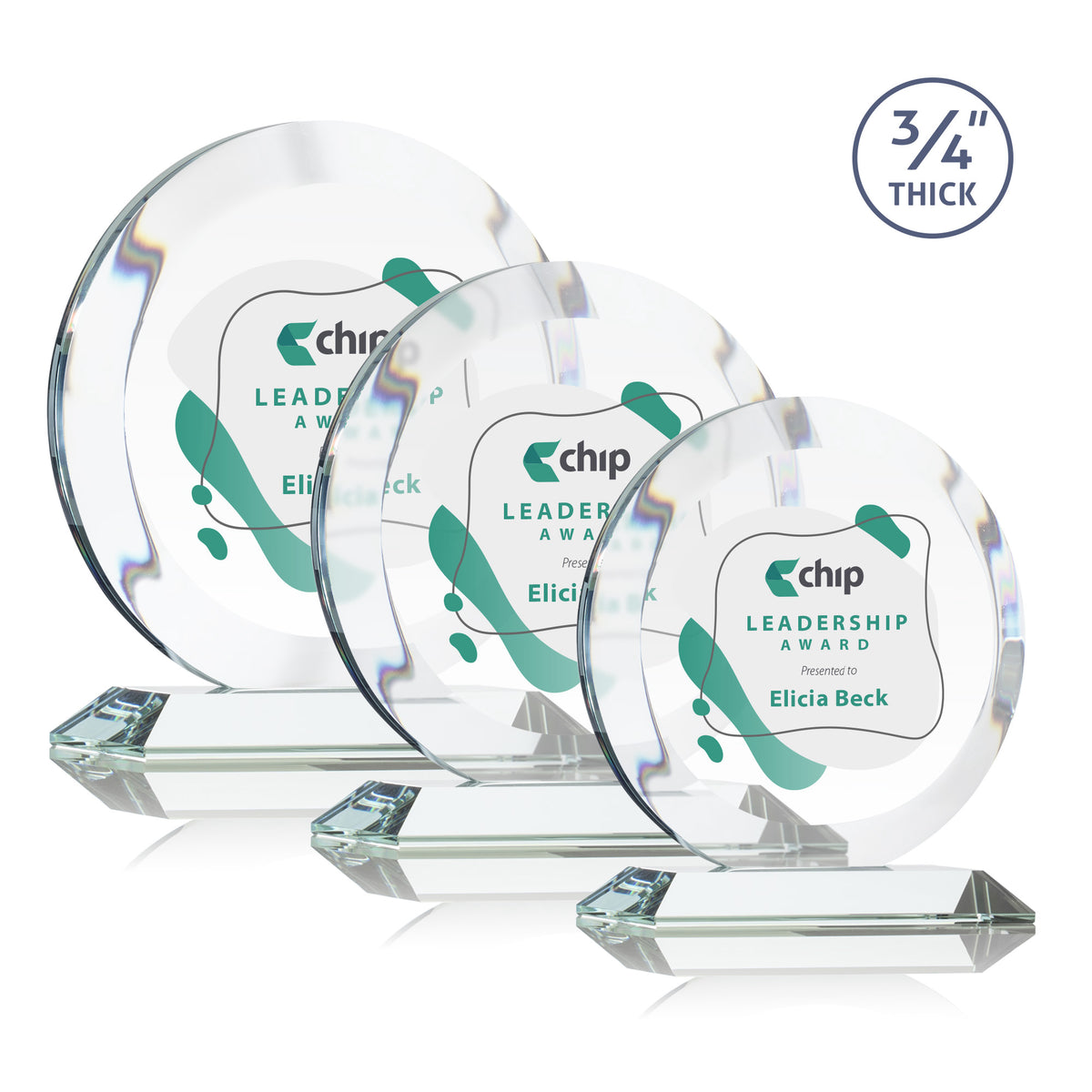 Gibralter VividPrint™ Award - Clear