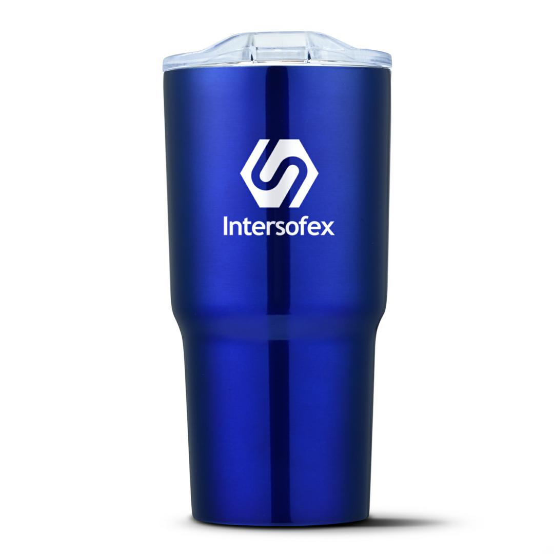 Gilbey Double Wall Tumbler - 20oz — Blue — D112-BL