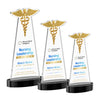 Caduceus VividPrint™ Award on Alberton Base