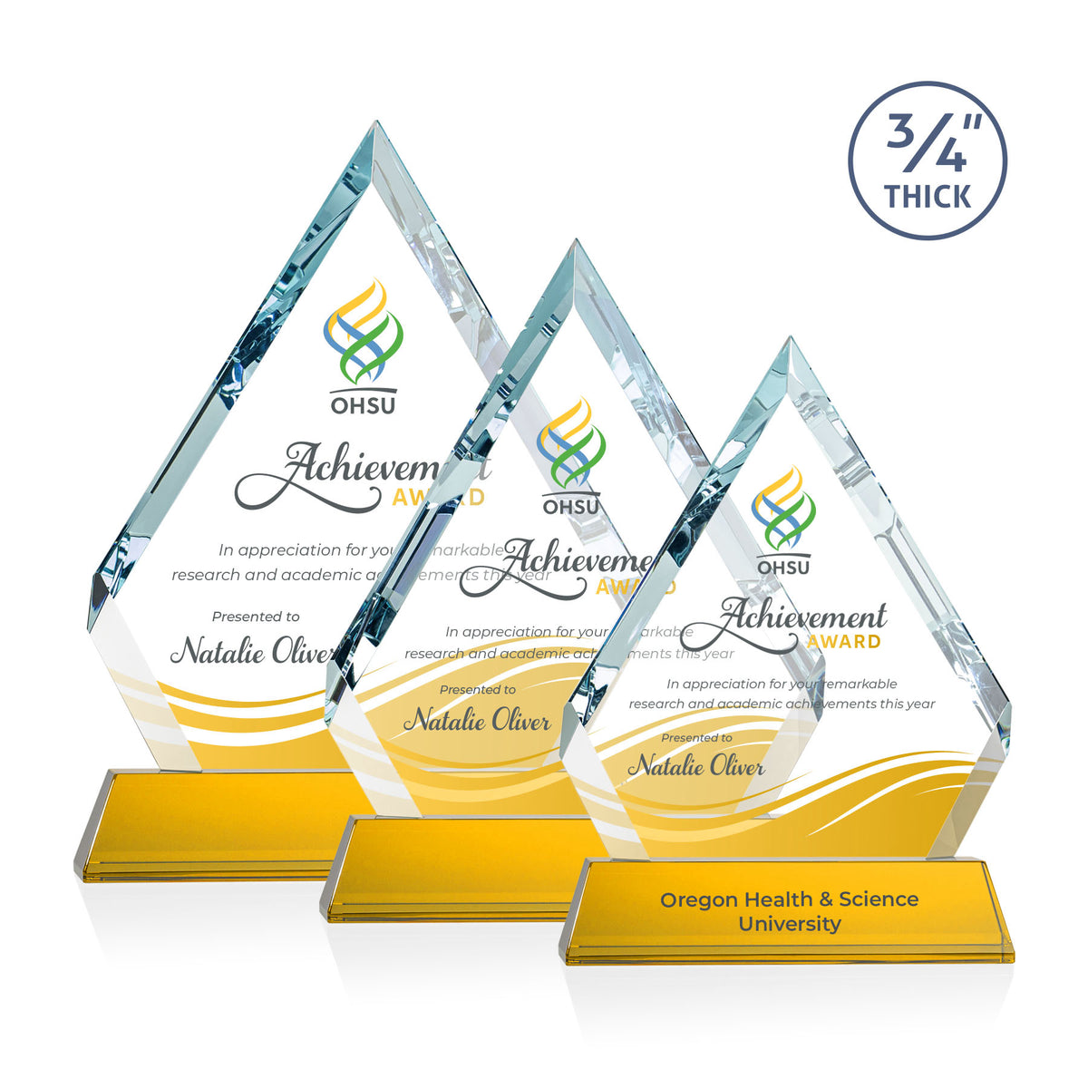 Apex VividPrint™ Award on Newhaven Base