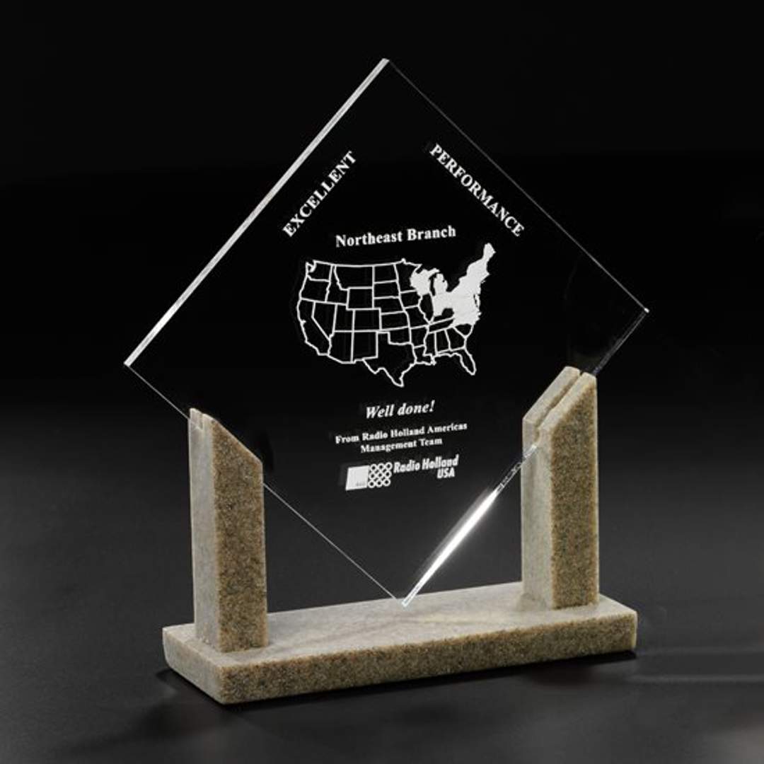 Acrylic Diamonds Award