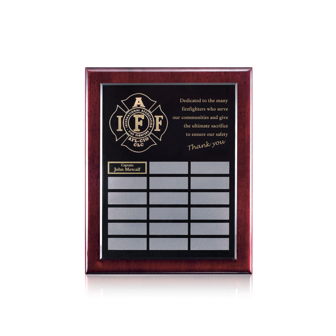 Noranda Perpetual Plaque