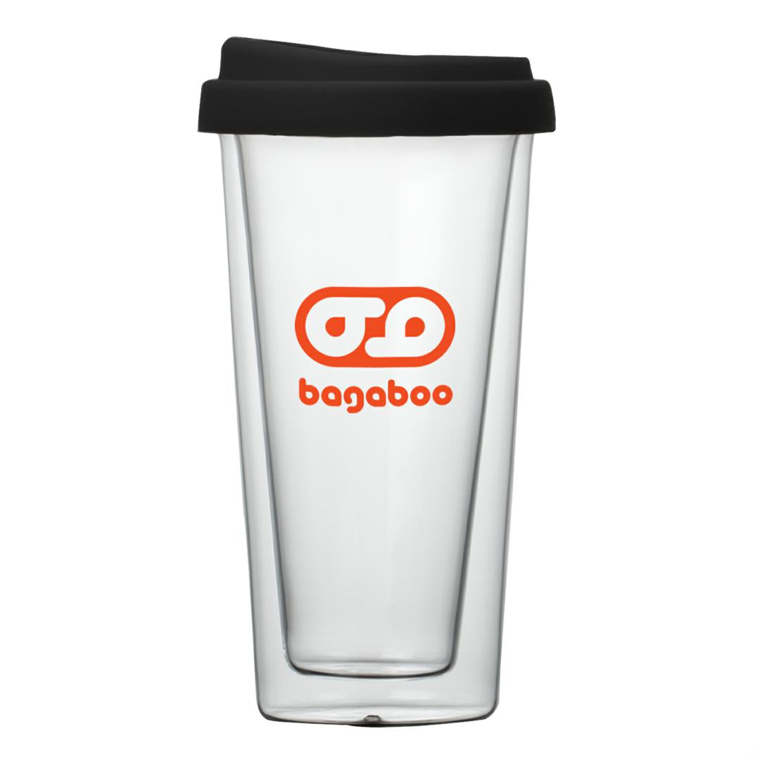 Borosilicate™ Doppio Tumbler - 13oz — Black — BDI1016-BK