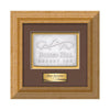 Terrene Cast Paper Framed Award