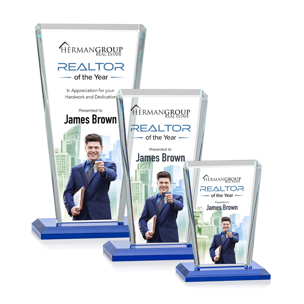 Chatham VividPrint™ Award - Blue