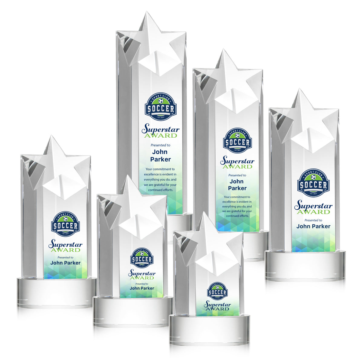 Berkeley VividPrint™ Award on Stanrich Base