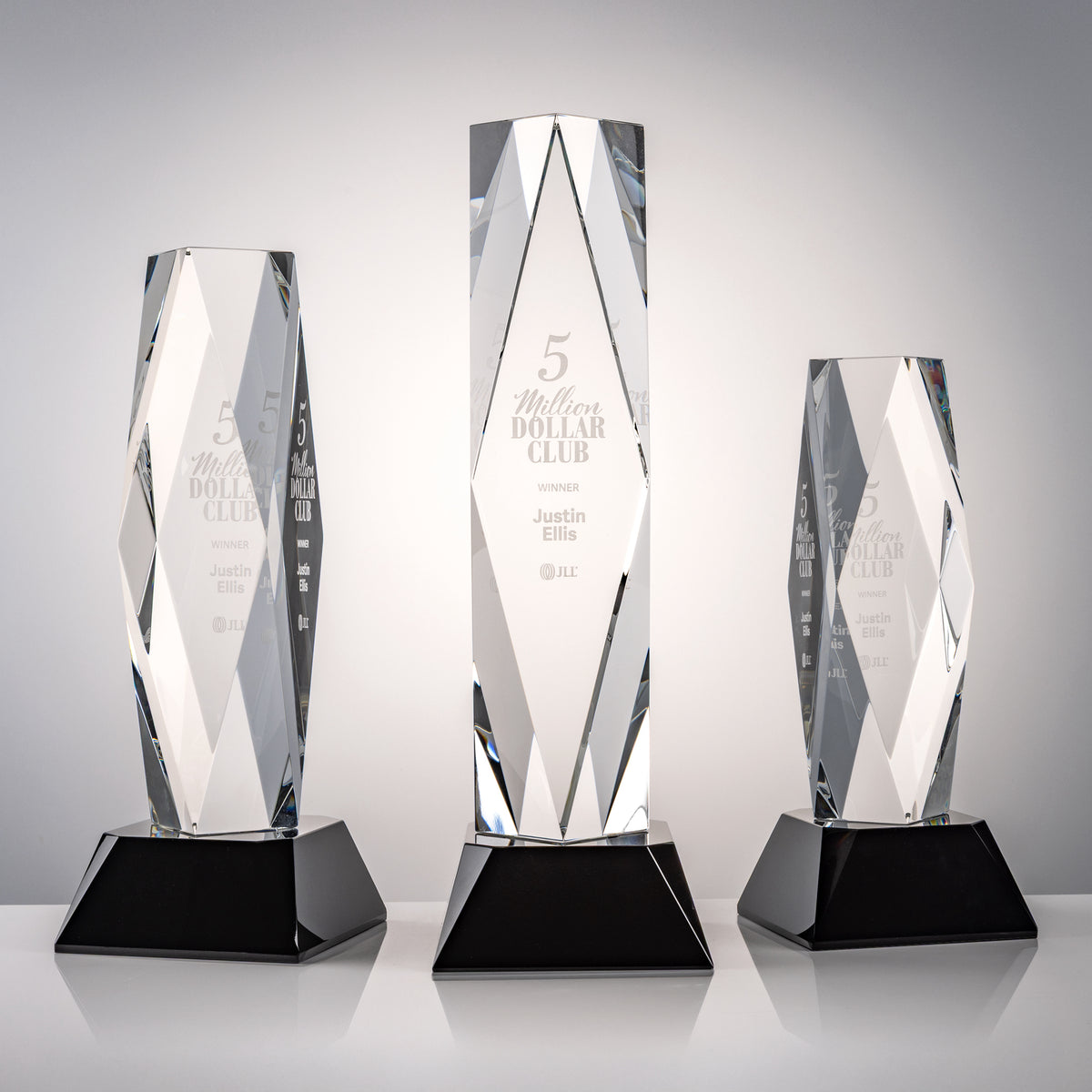 President Award on Base - Black