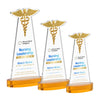 Caduceus VividPrint™ Award on Alberton Base