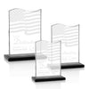 Unity Starfire Crystal Flag Award