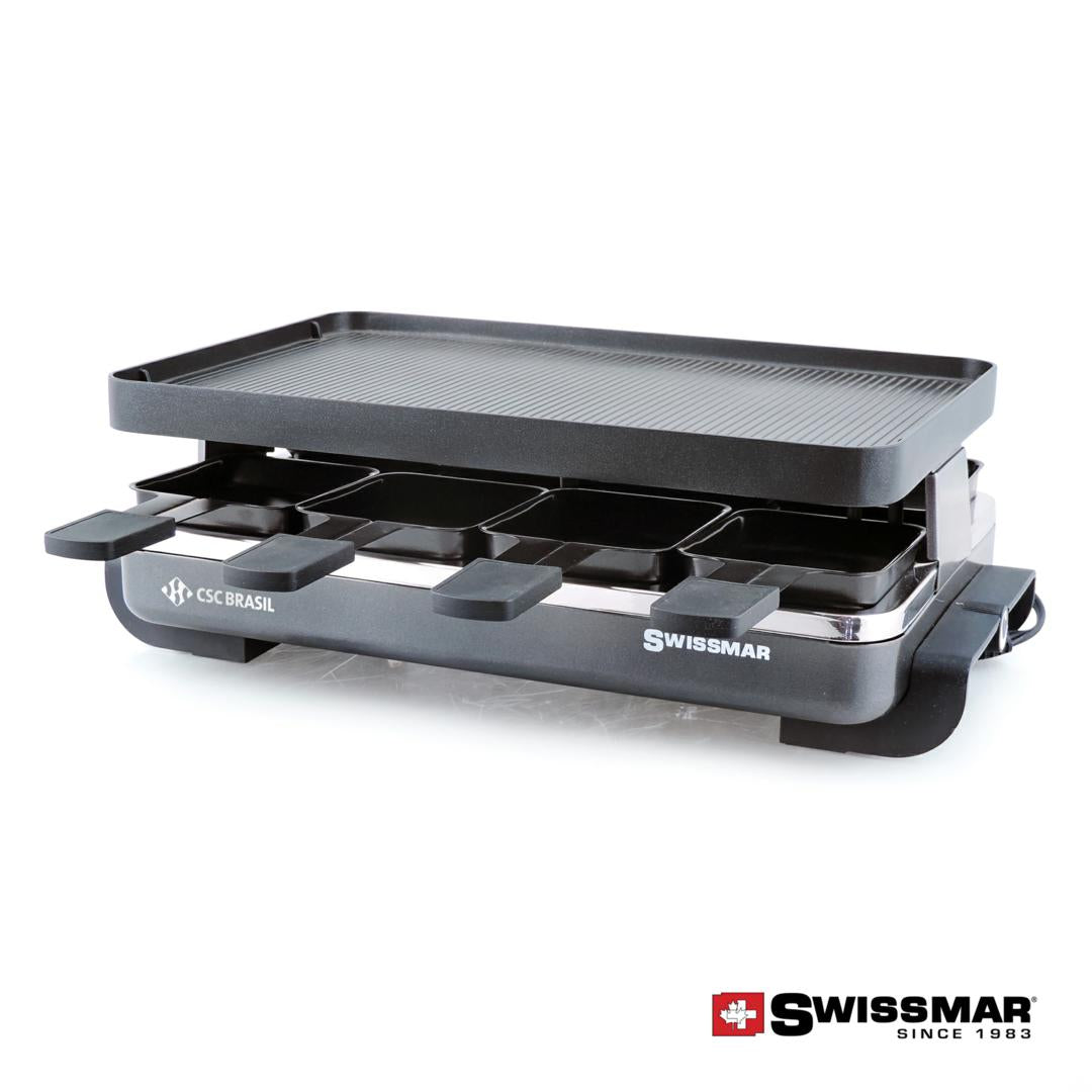 Swissmar® Classic Raclette 8 Person Party Grill – Black
