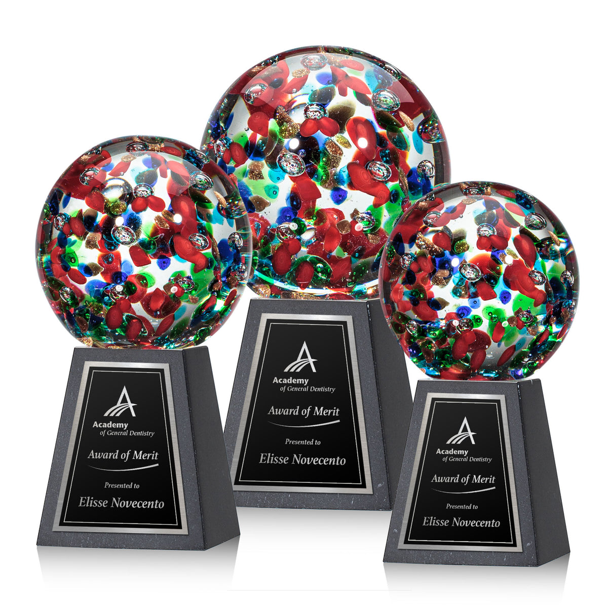 Fantasia Award on Tall Marble