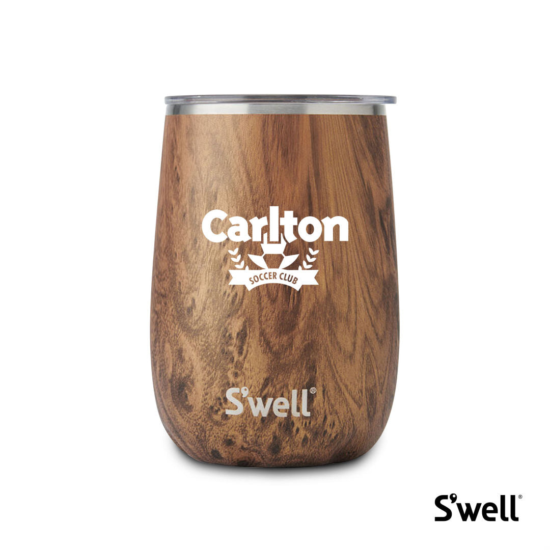 S'well® Wine Tumbler - 14oz — Teakwood — SWL016-TW