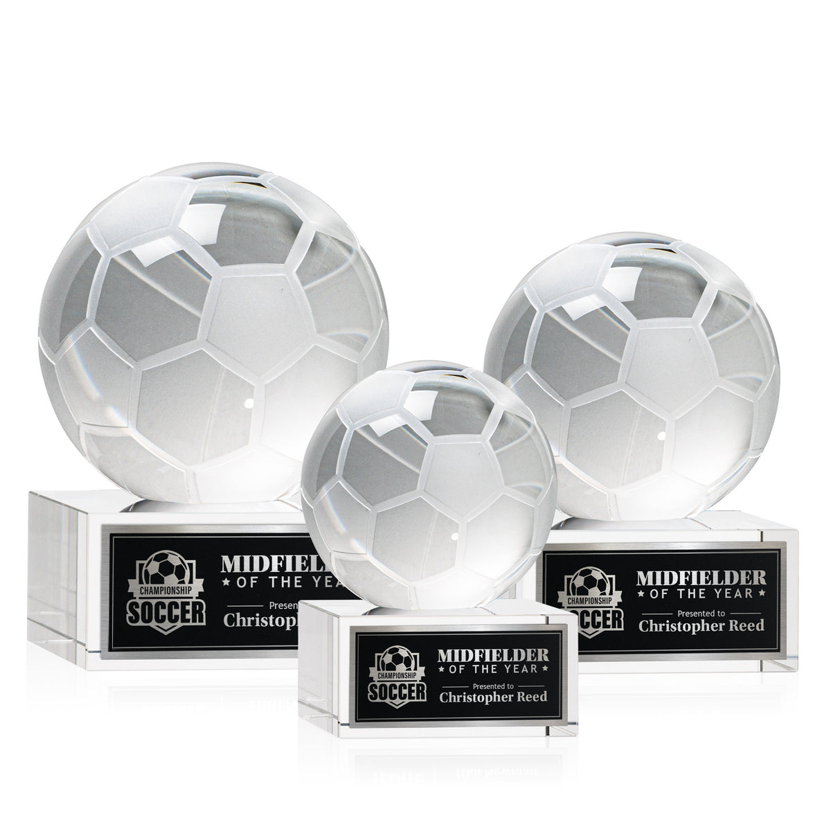Soccer Ball Award on Hancock Base