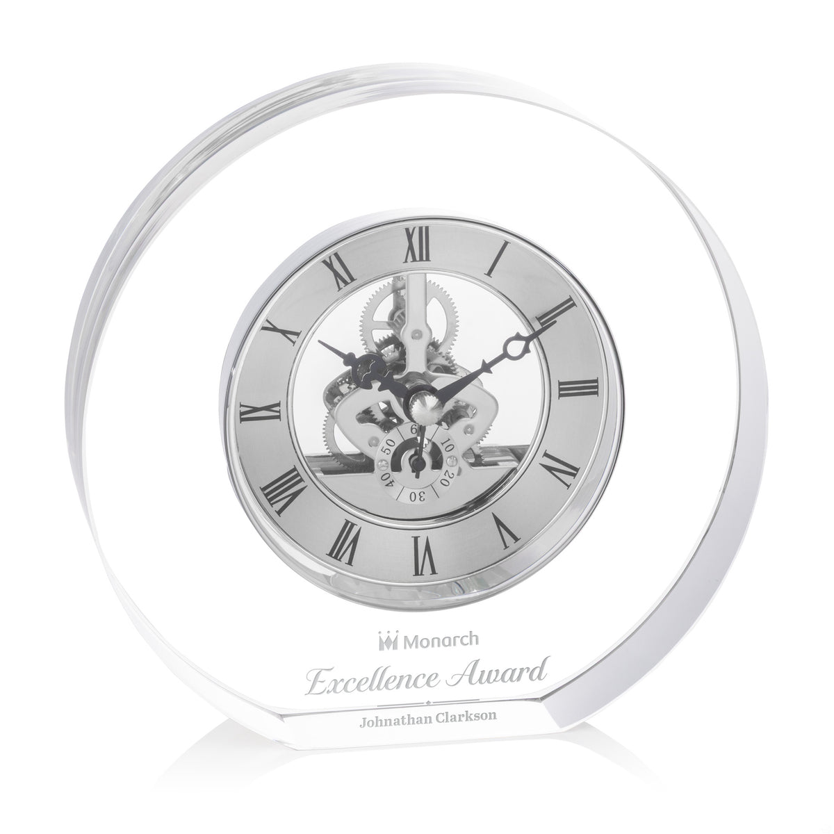 Wilkes Clock - Silver