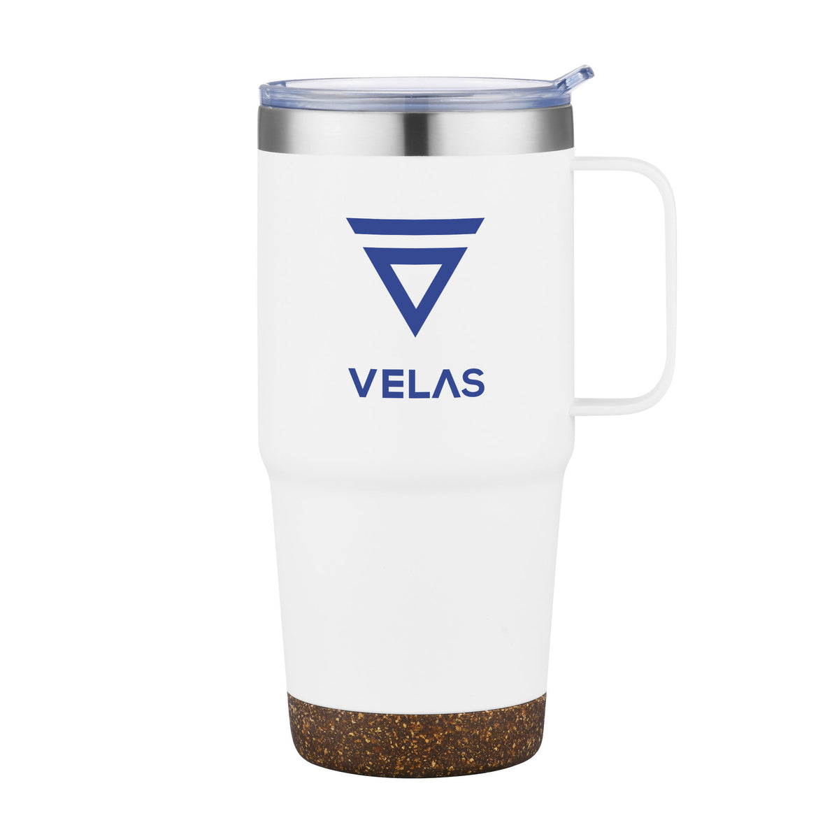 Akira Travel Mug w/Cork Bottom - 24oz - Minimum 48