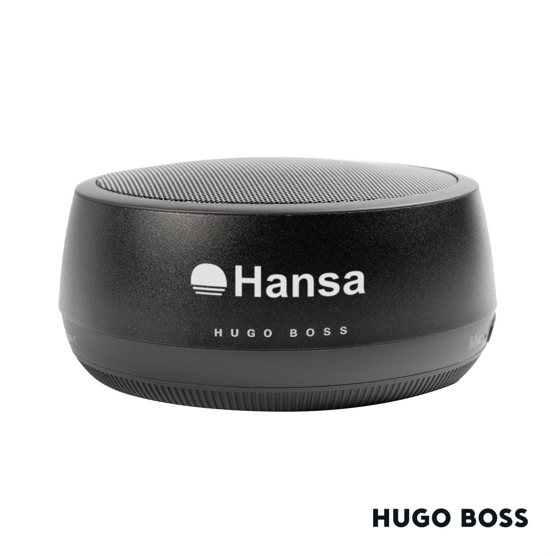 Hugo Boss® Gear Speaker – Luxe Black