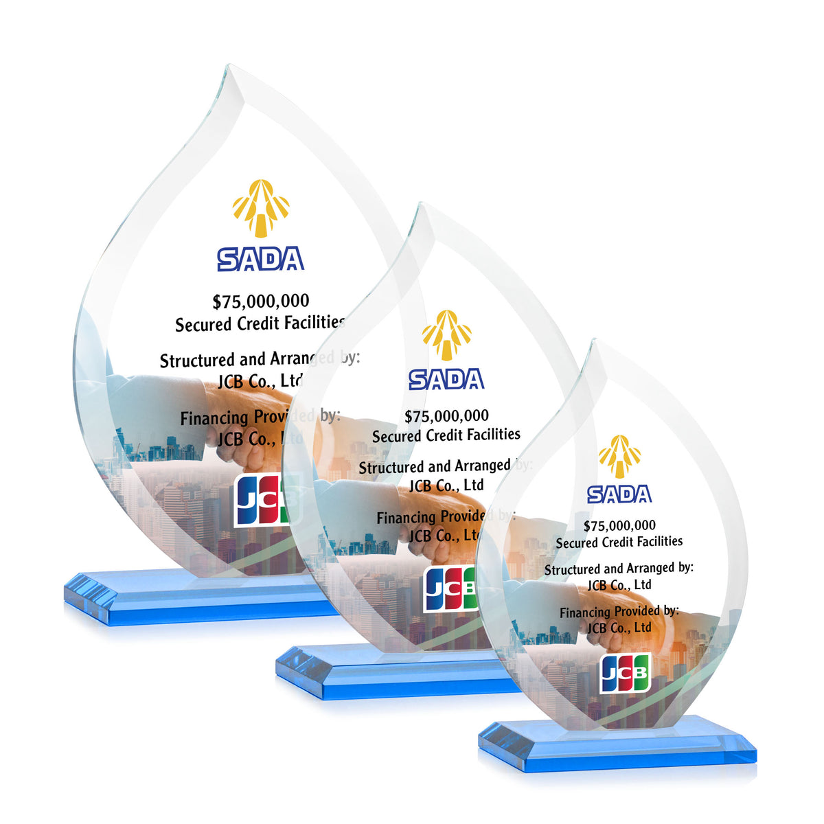 Nestor Flame VividPrint™ Award - Sky Blue
