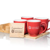 Mug & Bamboo Coaster Set