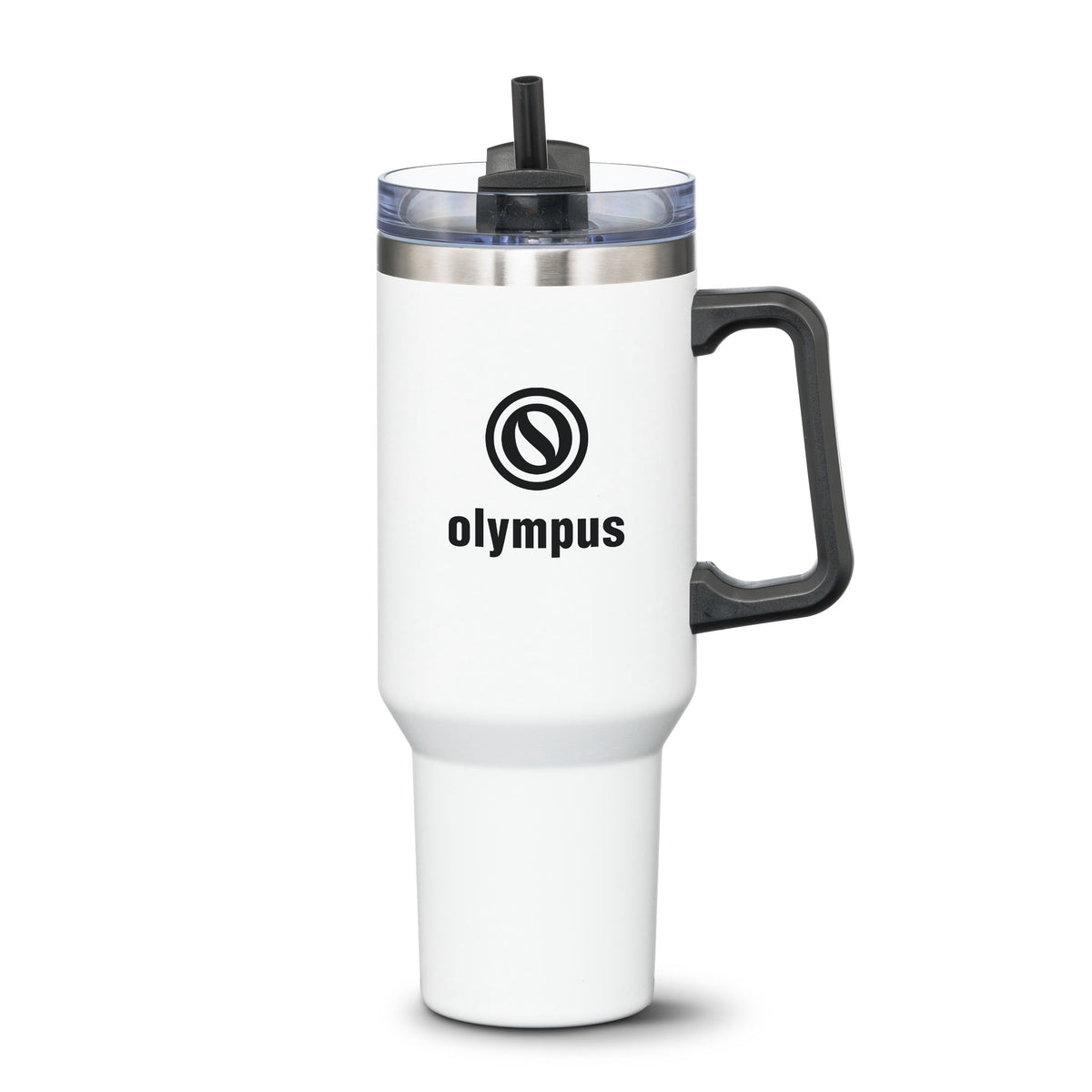 Compeer Handle Travel Mug w/Straw - 40oz