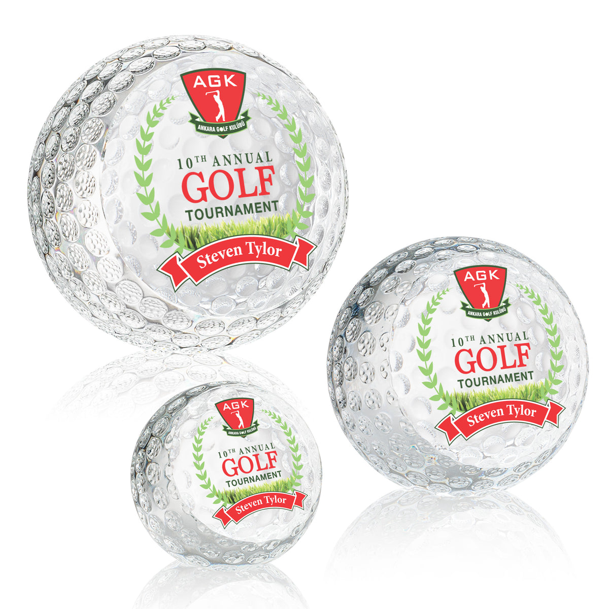 Golf Ball VividPrint™ Paperweight